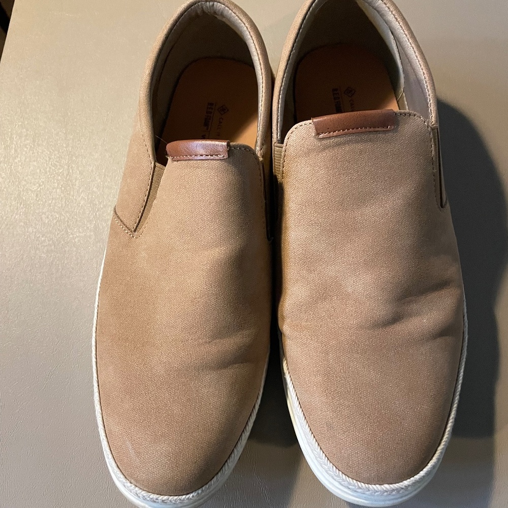 Tan loafer/Boat shoe